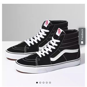 Vans SK8-HI old skool womens black size 7